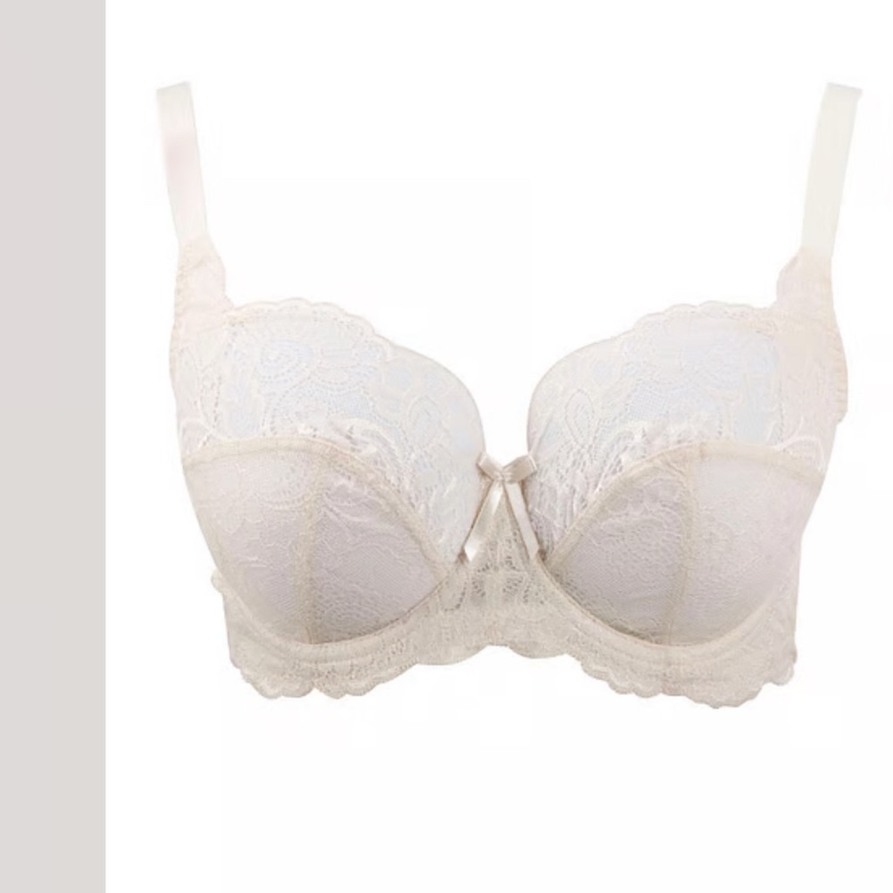 Panache Lace Underwire Bra - Cream